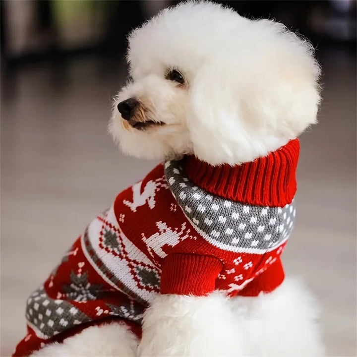 Christmas Pet Sweater for cats and dogs