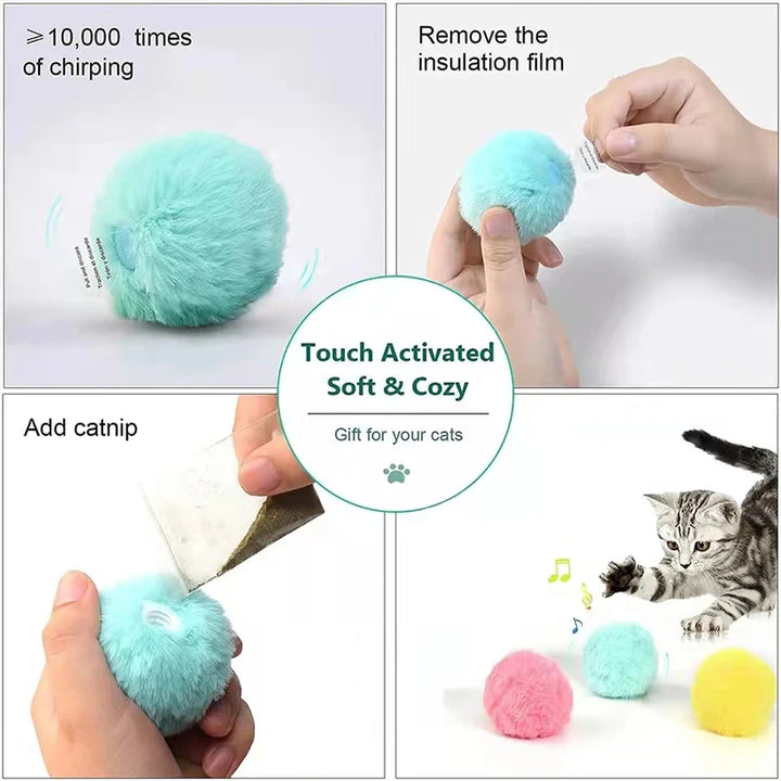 FuzzyPaws Interactive Smart Cat Toy